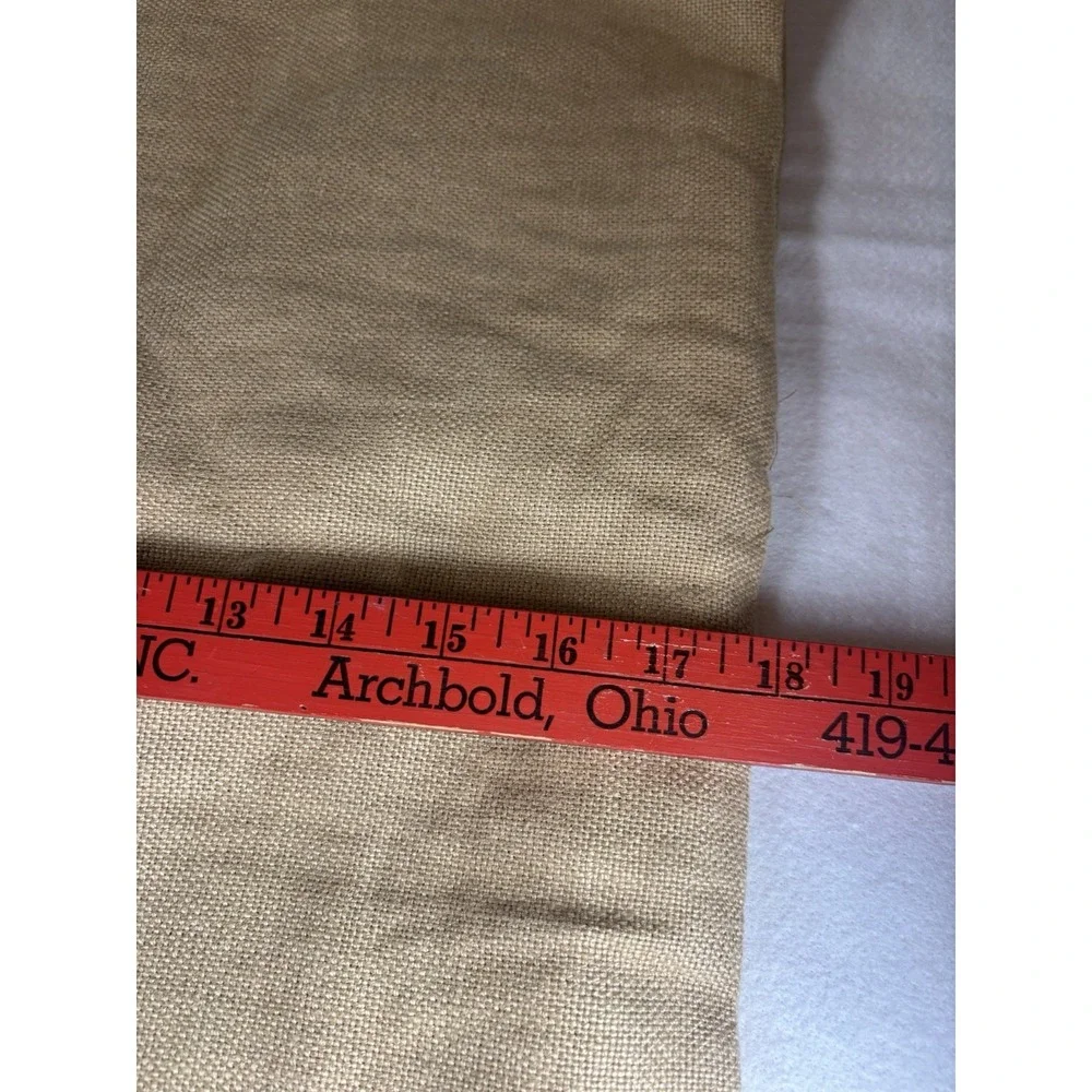 Pottery‎ Barn Beige Linen Large Button Envelope PillowCovers 18
